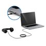 deleyCON 2x 1m Nylon Câble Jack Audio 3,5mm Stéréo AUX Câble en Nylon Prise Métallique Téléphone Portable Smartphone Tablette Ec