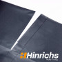 Hinrichs Lot de 25 sacs poubelle extra résistants à la déchirure - 120 l - 70 x 110 cm - Sacs poubelle en polyéthylène basse den