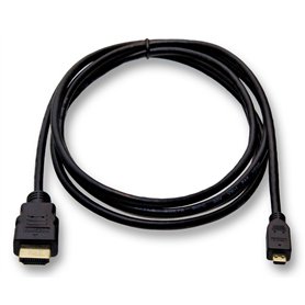 SvediTec Câble HDMI pour appareil photo numérique Sony ZV-1 - Micro D - Contacts plaqués or - Longueur : 3 m