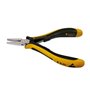 CLASSICline Vario Lot de 5 pinces Ambre ESD (avec porte-outils ESD) | Jeu de pinces électroniques | Kit d'outils de mécanique de