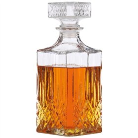 Alpina - Carafe à whisky - Carafe en verre - Cognac - Liqueur - Carafe à whisky
