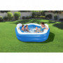 BESTWAY Piscine gonflable octogonale avec sieges et appuie-tete 213 x 206 x 69 c 79,99 €