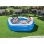 BESTWAY Piscine gonflable octogonale avec sieges et appuie-tete 213 x 206 x 69 c 79,99 €