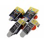 vhbw Lot de 4 Cartouches d'encre avec Puce pour Samsung CJX-1000