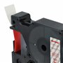 vhbw Ruban compatible avec Dymo LabelMaker PC2, PC imprimante d'étiquettes 7m x 12mm Rouge sur Transparent