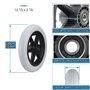 tomzz Audio 2825-001 Anneaux de Haut-parleurs Adaptateurs Supports compatibles avec Kia Picanto Sportage Rio Hyundai i10 à parti