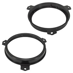 tomzz Audio 2808-000 Anneaux de Haut-parleurs Adaptateurs Supports compatibles avec Citroen C1 Peugeot 108 Toyota Aygo Yaris RAV