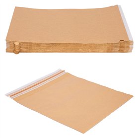 verpacking Lot de 50 sacs d'expédition en papier kraft 120 g/m² refermables 42 x 44 cm | Taille et quantité au choix | Enveloppe