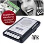 vhbw Ruban compatible avec Epson LabelWorks LW-1000P, LW-600P imprimante d'étiquettes 8m x 24mm Noir sur Blanc - Remplacement po