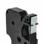 vhbw Ruban compatible avec Dymo Rhino 6000, 5000, 5200, 4200 imprimante d'étiquettes 7m x 12mm Noir sur Vert
