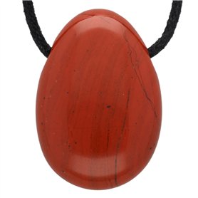 Lebensquelle Plus Pendentif Goutte d'eau avec Pierre de Tambour
