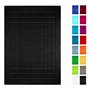Lashuma Tapis de Bain Tapis de Douche Tapis de Douche 100% Coton Eponge Pure 50x70cm