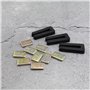 vhbw 2x balais charbon 7x11x16 mm compatible avec Diverse moteurs électriques, meuleuse d'angle, moteurs d'outil outil électriqu