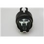 AL-KO 1222023 Support de connecteur d’origine 7 et 13 broches rotatif pour remorque, noir/rouge