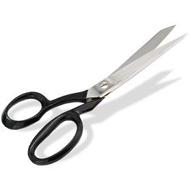 Ciseaux de couture pour gauchers - Coupe extra tranchante - Ciseaux à textile de qualité supérieure en acier inoxydable avec poi