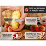 Set de 2 couteaux à fruits de Solingen Fabriqué en Allemagne Acier inoxydable avec manche en bois de hêtre pour couper et épluch