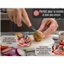 Set de 2 couteaux à fruits de Solingen Fabriqué en Allemagne Acier inoxydable avec manche en bois de hêtre pour couper et épluch