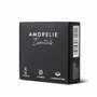 AMORELIE Essentials Lot de 3 préservatifs, gel lubrifiant et lingettes d'hygiène intime | Coffret cadeau pour couples | Kit hôte