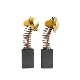 Lot de 2 balais de charbon 7 x 11 x 17/18