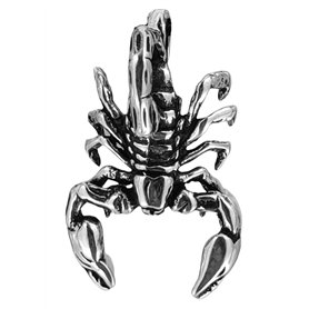 Kiss of Leather Pendentif Scorpion en argent sterling 925 N° 11