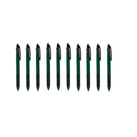 Lot de 10 stylos à bille triples