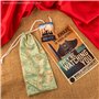 FarbenFroh® Lot de mini enveloppes à rabat en dentelle DIN C7 Lot de 50 230 - Vert.