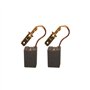 Lot de 2 balais de charbon pour Metabo WE 22-230 MVT