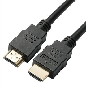 Light Galaxy.3m Noir Câble HDMI 4K 2.0 Compatible PS3/PS4/Xbox/UHD/3D/Ethernet