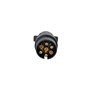 paymali Adaptateur de remorque de voiture 7 broches 12 V en plastique PVC