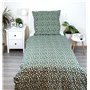 Theonoi Parure de lit 2 pièces pour enfant - Housse de couette réversible - Parure de drap - 135 x 200 cm - 80 x 80 cm - Coton -
