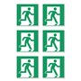 Chemin de sauvetage/sortie de secours (droite)