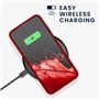 kwmobile Housse Compatible avec Samsung Galaxy S23 Plus Coque - Housse de téléphone Protection Souple en TPU Silicone - Rouge Cl