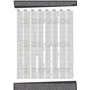 Dekarox Cache de lampe en verre 110 x 88 mm pour Bosch Siemens 187384 00187384 174079 00174079 pour lampe de four et cuisinière
