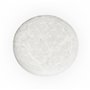 NKlaus Disque Fleur de Vie en Sélénite Plaque de Sélénite 12 cm Pierre de Rechargement Gravée Fleur de Vie