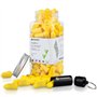 Kalitec KALI-1103 MATE-N-LOK Kit universel 3 broches avec contacts et joints IP 57 I Fiche électrique blanche en polyamide 6.6 I