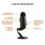 Microphone USB - Blue Yeti - Pour Enregistrement. Streaming. Gaming. Podcast sur 149,99 €