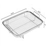 SPORTNOW set de 2 poids d'haltères, 2 x 10kg poids, ensemble de disques d'haltères, disques de poids pour barre d'haltère de 5 c