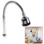 1 Robinet en Acier Inoxydable 304 avec Bec Pivotant pour évier de Cuisine - Pièce de Rechange Convient aux raccords G1/2
