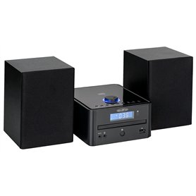 Reflexion HIF79FM Chaîne stéréo Hi-FI 2 x 16 W Puissance Musicale Max. CD/MP3 Tuner PLL FM Bluetooth Streaming USB/MP3 Alarme/Ho