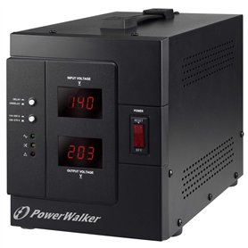 PowerWalker AVR 3000 SIV FR Régulateur de tension 110-280V 3000VA 2400W 1 sortie AC Terminal 95%