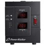 PowerWalker AVR 3000 SIV FR Régulateur de tension 110-280V 3000VA 2400W 1 sortie AC Terminal 95%