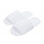 Carenesse 4 paires de chaussons d'hôtel ouverts taille 38-42 I Chaussons jetables pratiques en éponge 100% coton I Chaussures in