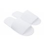 Carenesse 4 paires de chaussons d'hôtel ouverts taille 43-44 I Chaussons jetables pratiques en éponge 100% coton I Chaussures in