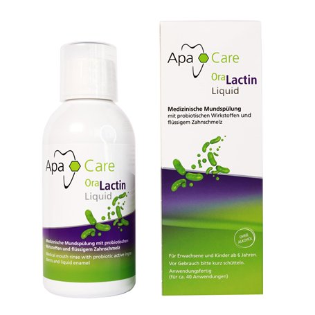 OraLactin Bain de bouche pré et postbiotique | Pour soutenir et ajuster une flore buccale saine | Avec lactobactéries