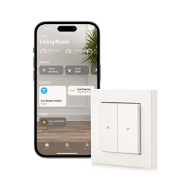 Eve Shutter Switch (Apple Home) - Contrôleur de volet intelligent avec programmes intégrés