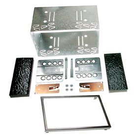 CARAV 14–003 Cadre de montage d’autoradio universel 2 DIN 180 x 103 mm