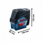 Laser combiné GCL 2-50 C + RM2 (AA) L-Boxx ready BOSCH 229,99 €