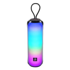 MusicMan Enceinte Bluetooth Portable avec lumières Disco RVB