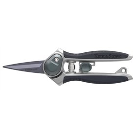Kent & Stowe Sécateur - Sécateur à fleurs avec lames brevetées Eversharp en acier au carbone - Outil de coupe pour fleurs et her
