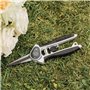 Kent & Stowe Sécateur - Sécateur à fleurs avec lames brevetées Eversharp en acier au carbone - Outil de coupe pour fleurs et her